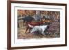 Gordon Setter, Irish Setter, English Setter-Louis Agassiz Fuertes-Framed Premium Giclee Print