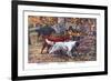 Gordon Setter, Irish Setter, English Setter-Louis Agassiz Fuertes-Framed Art Print