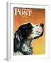 "Gordon Setter," Saturday Evening Post Cover, October 17, 1942-W.W. Calvert-Framed Giclee Print