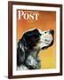 "Gordon Setter," Saturday Evening Post Cover, October 17, 1942-W.W. Calvert-Framed Giclee Print