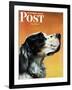 "Gordon Setter," Saturday Evening Post Cover, October 17, 1942-W.W. Calvert-Framed Giclee Print