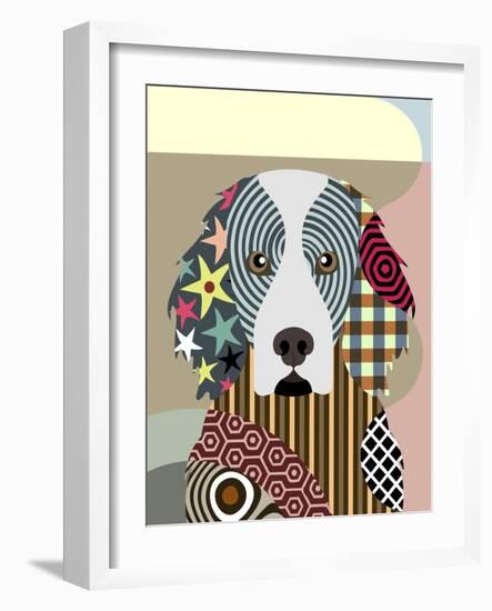 Gordon Setter-Lanre Adefioye-Framed Premium Giclee Print