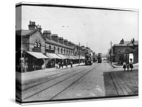 Gordon Terrace, Saltaire, Metropolitan Borough of Bradford, West Yorkshire-null-Stretched Canvas