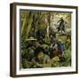 Gordon Was Sent to China, Where Guerilla Warfare Was a Daily Risk-Alberto Salinas-Framed Giclee Print