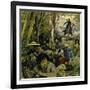 Gordon Was Sent to China, Where Guerilla Warfare Was a Daily Risk-Alberto Salinas-Framed Giclee Print