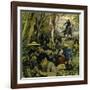 Gordon Was Sent to China, Where Guerilla Warfare Was a Daily Risk-Alberto Salinas-Framed Giclee Print