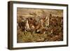 Gordons and Greys to the Front, Incident at Waterloo-Stanley Berkeley-Framed Giclee Print