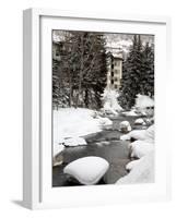 Gore Creek, Vail Ski Resort, Rocky Mountains, Colorado, United States of America, North America-Richard Cummins-Framed Photographic Print