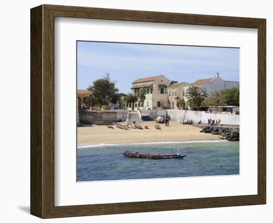 Goree Island Famous for its Role in Slavery, Near Dakar, Senegal, West Africa, Africa-Robert Harding-Framed Photographic Print