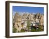 Goreme and Tufa Rock Formations in Cappadocia, Anatolia, Turkey Minor, Eurasia-Gavin Hellier-Framed Photographic Print