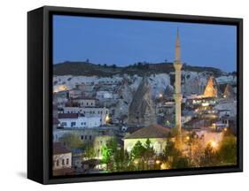 Goreme and Volcanic Tufa Rock Formations, Cappadocia, Turkey-Gavin Hellier-Framed Stretched Canvas