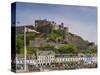 Gorey with Mont Orgueil Castle on Jersey-enricocacciafotografie-Stretched Canvas