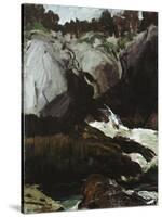 Gorge and Sea, 1911-George Wesley Bellows-Stretched Canvas
