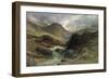 Gorge in the Mountains, 1878-Gustave Doré-Framed Giclee Print