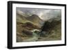 Gorge in the Mountains, 1878-Gustave Doré-Framed Giclee Print