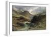 Gorge in the Mountains, 1878-Gustave Doré-Framed Giclee Print