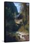 Gorge Near Amalfi, 1831-Carl Blechen-Framed Stretched Canvas
