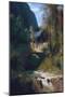 Gorge Near Amalfi, 1831-Carl Blechen-Mounted Premium Giclee Print