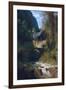 Gorge Near Amalfi, 1831-Carl Blechen-Framed Giclee Print