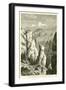 Gorge of the River Magoula, Taygetus Mountains-null-Framed Giclee Print