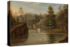 Gorge of the St. Croix, 1847-Henry Lewis-Stretched Canvas