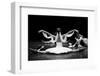 Gorgeous Ballerina Repeating Movements Backstage-Anna Jurkovska-Framed Photographic Print