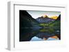 Gorgeous Fall Sunrise at Maroon Bells, Aspen, Colorado-Brad Beck-Framed Photographic Print