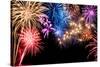 Gorgeous Fireworks Display-Smileus-Stretched Canvas