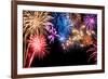 Gorgeous Fireworks Display-Smileus-Framed Photographic Print
