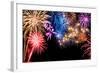 Gorgeous Fireworks Display-Smileus-Framed Photographic Print