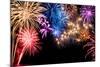 Gorgeous Fireworks Display-Smileus-Mounted Photographic Print