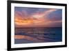 Gorgeous Sunset over Ocean, Panorama of Tropical Island, Maldives-Maryna Patzen-Framed Photographic Print