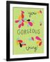 Gorgeous Thing-Susan Claire-Framed Art Print