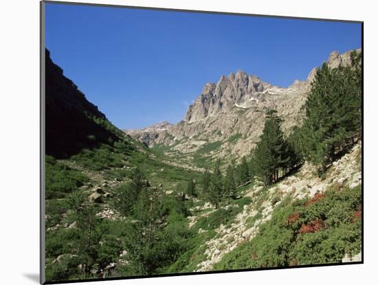 Gorges De La Restonica, Bergerie De Grottelle, Corsica, France-Yadid Levy-Mounted Photographic Print