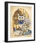 Gorgious Gerty-Linda Ravenscroft-Framed Giclee Print