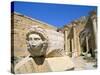 Gorgon Head, Severan Forum, Leptis Magna, UNESCO World Heritage Site, Tripolitania, Libya-Sergio Pitamitz-Stretched Canvas