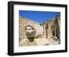 Gorgon Head, Severan Forum, Leptis Magna, UNESCO World Heritage Site, Tripolitania, Libya-Sergio Pitamitz-Framed Photographic Print