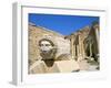 Gorgon Head, Severan Forum, Leptis Magna, UNESCO World Heritage Site, Tripolitania, Libya-Sergio Pitamitz-Framed Photographic Print