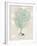 Gorgonia Granulata on Linen Sea Foam-Wild Apple Portfolio-Framed Art Print