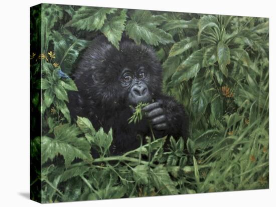 Gorilla 1-Michael Jackson-Stretched Canvas