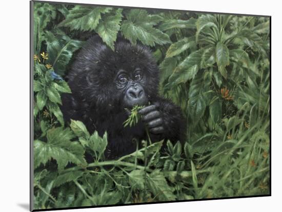 Gorilla 1-Michael Jackson-Mounted Giclee Print