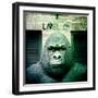 Gorilla Sculpture-Craig Roberts-Framed Photographic Print