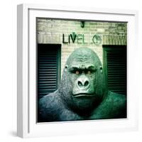 Gorilla Sculpture-Craig Roberts-Framed Photographic Print
