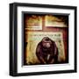 Gorilla Stamp-Jean-François Dupuis-Framed Art Print