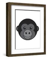 Gorilla-null-Framed Giclee Print