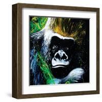 Gorilla-null-Framed Art Print