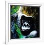 Gorilla-null-Framed Art Print