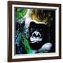 Gorilla-null-Framed Art Print