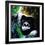 Gorilla-null-Framed Art Print