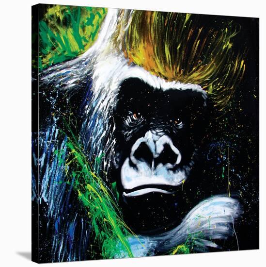 Gorilla-null-Stretched Canvas